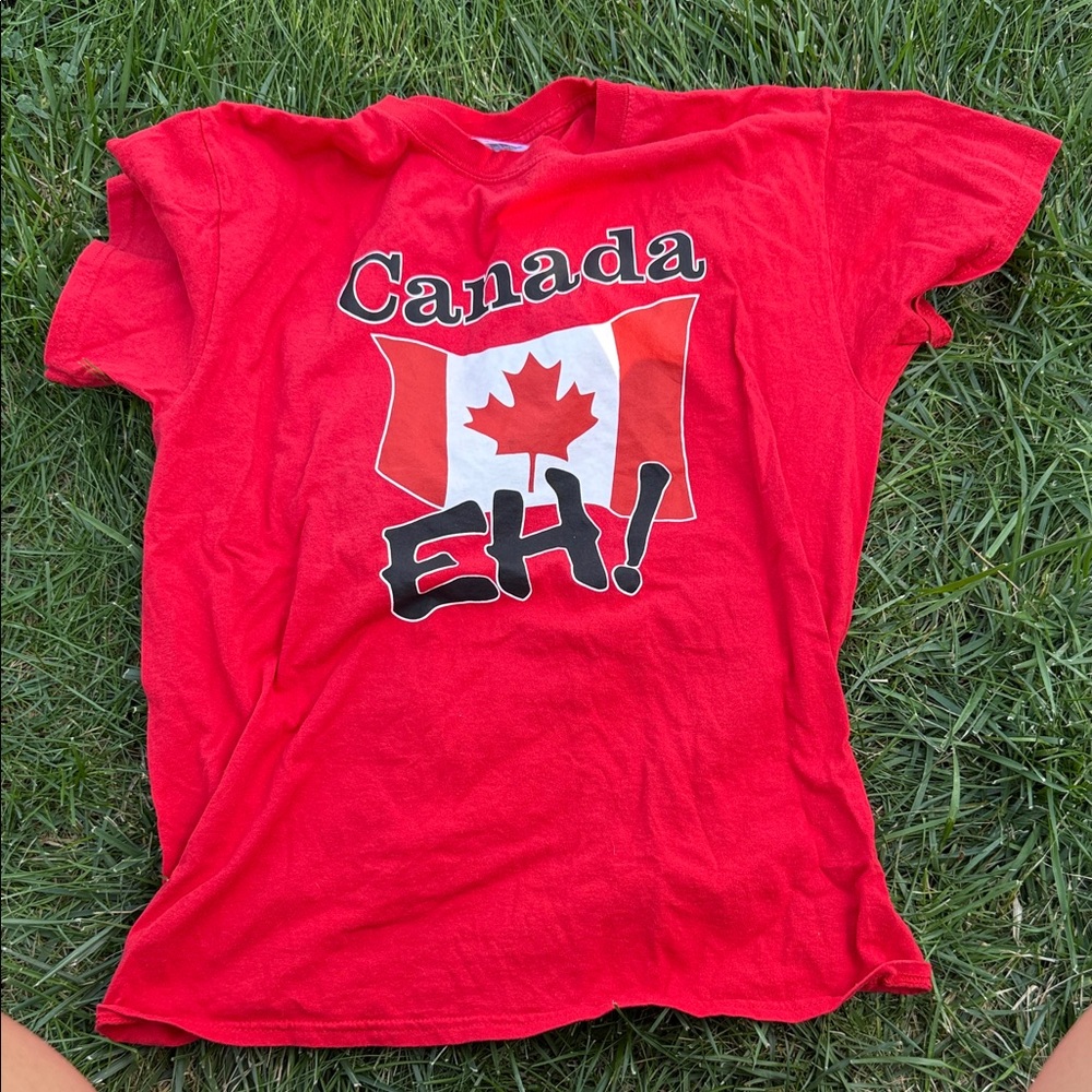 Gildan Red Canada EH! T-Shirt